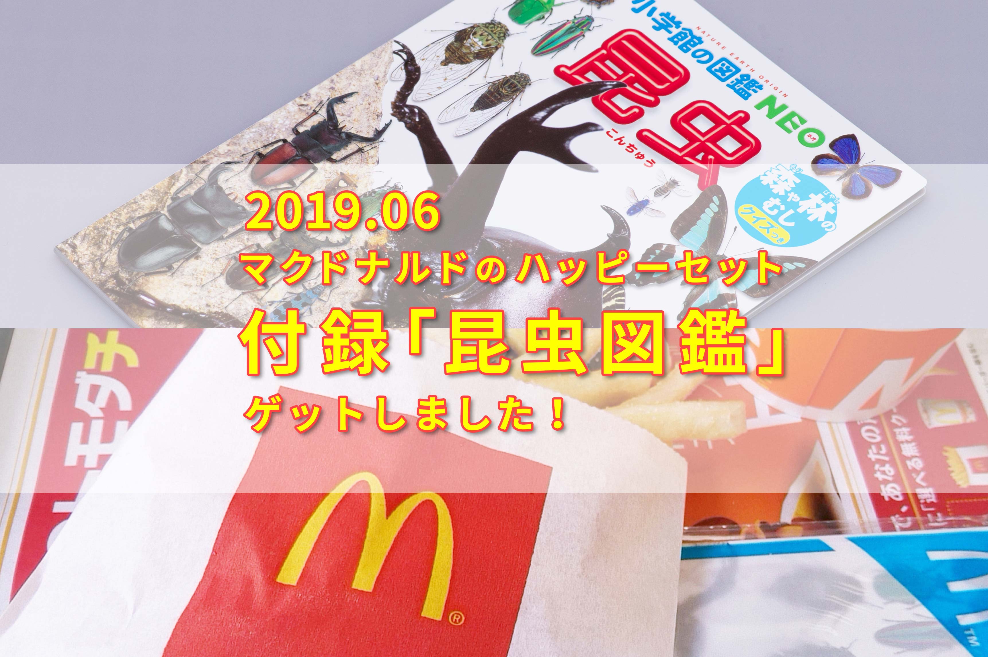 マクドナルドの昆虫図鑑